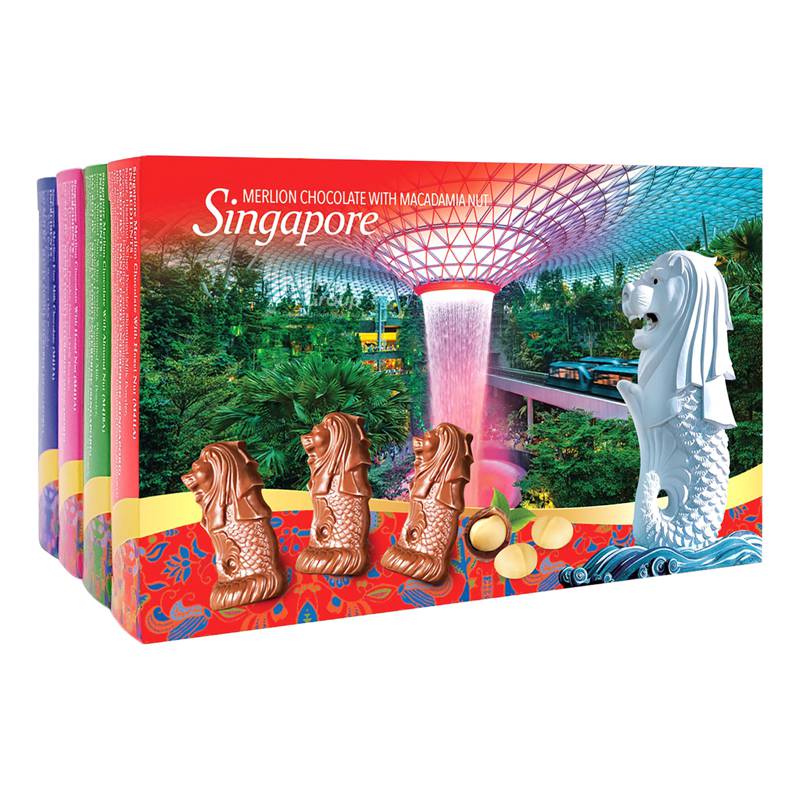 Manly Merlion chocolate assortment